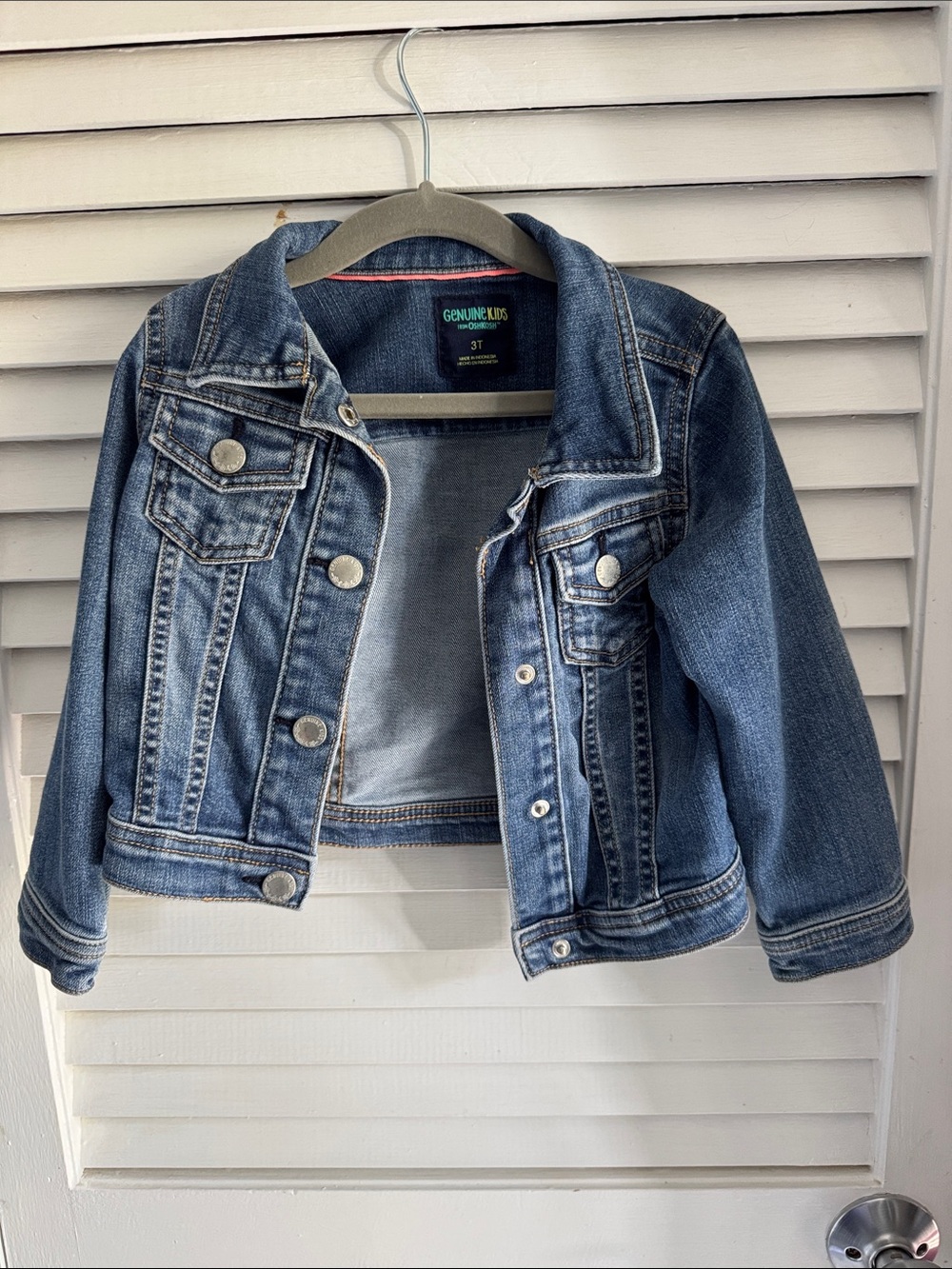 Genuine Kids by OshKosh Toddler Denim Jacket - Blue